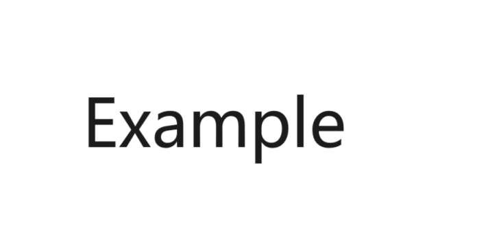 example
